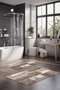 Mijölnir Juego de Alfombrillas de Baño CT-5179 Multicolor